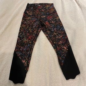 lululemon floral leggings size 6